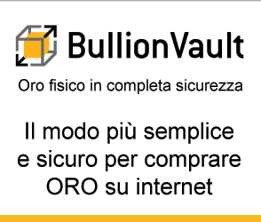 comprare oro fisico con bullionvault