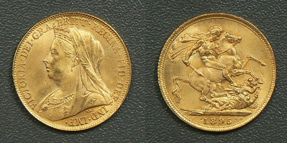 vendita sterlina d'oro